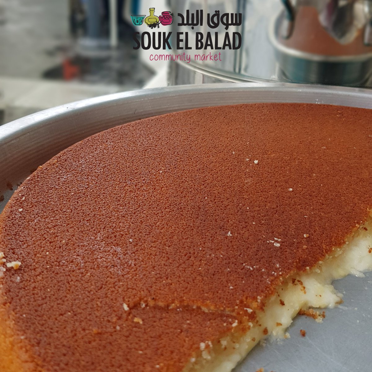 SoukElBalad's tweet photo. A heavenly experience awaits you at #soukelbalad tomorrow in #beirutsouks from 9am to 4pm. Gooey, hot, and rich with a stretchy sweet cheese stuffing, #knafe is a staple at Cronefe. https://t.co/zY5NadGmsf