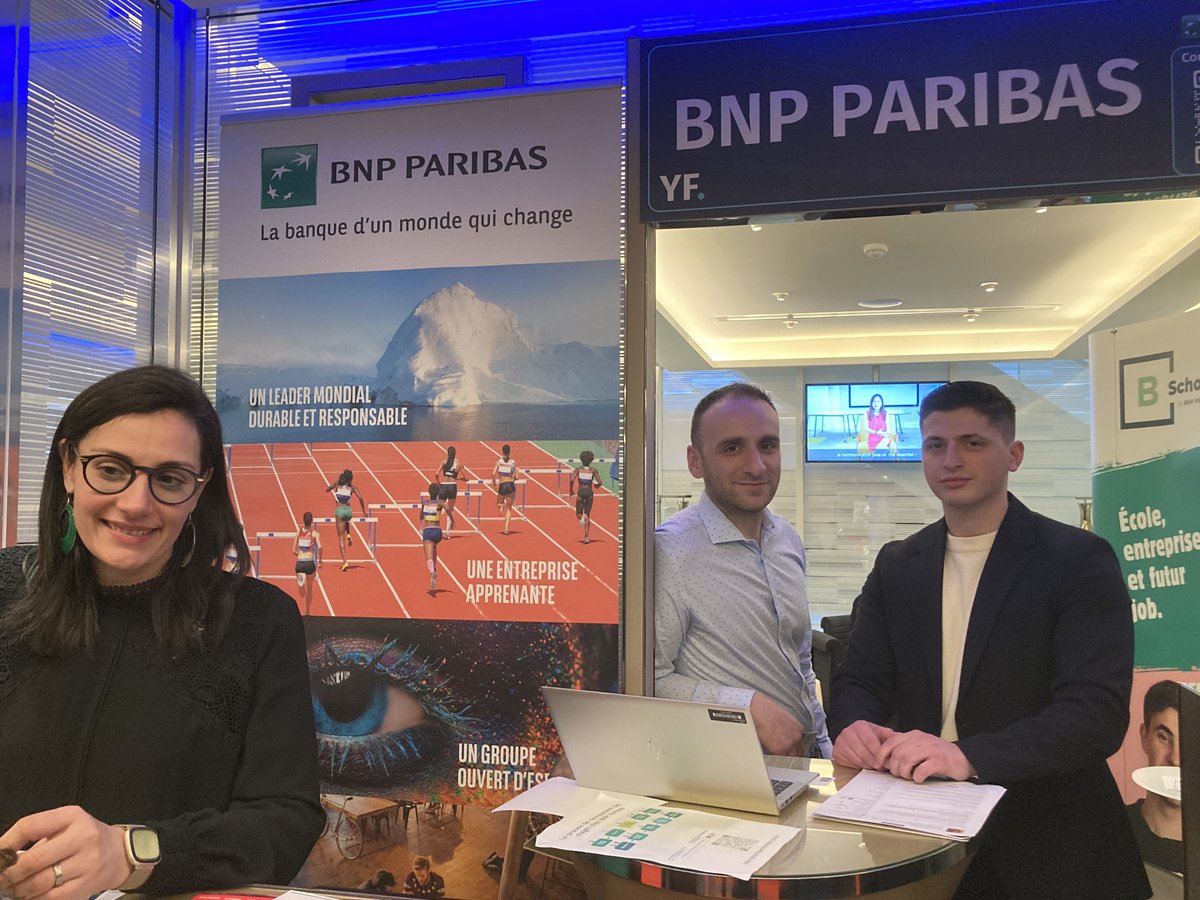 bnpp_recrut's tweet photo. [1/2]
Que ce soit pour décrocher votre 1er job, un #stage, une #alternance ou une formation, venez échanger avec nos équipes au @salonyourfuture  ! 🤩
👇 https://t.co/JXYaciNDU1
