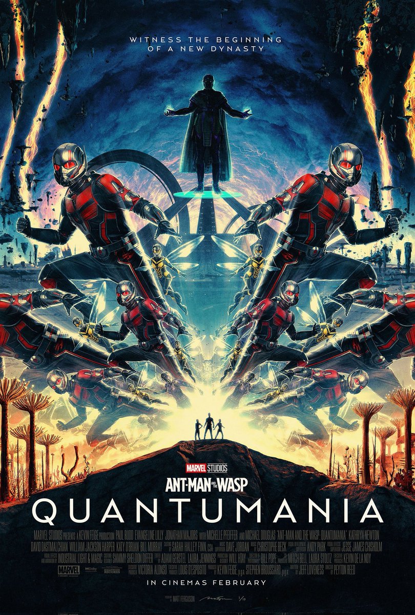 mafiosoperneta's tweet photo. 🔥 Testemunhe o início de uma nova dinastia!

Novo pôster oficial de Homem-Formiga #Quantumania https://t.co/lPgvM6Jzvb