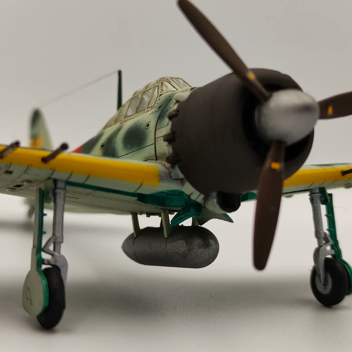 PizzaOnDaRoof's tweet image. #academymodels Mitsubishi Zero 1/72