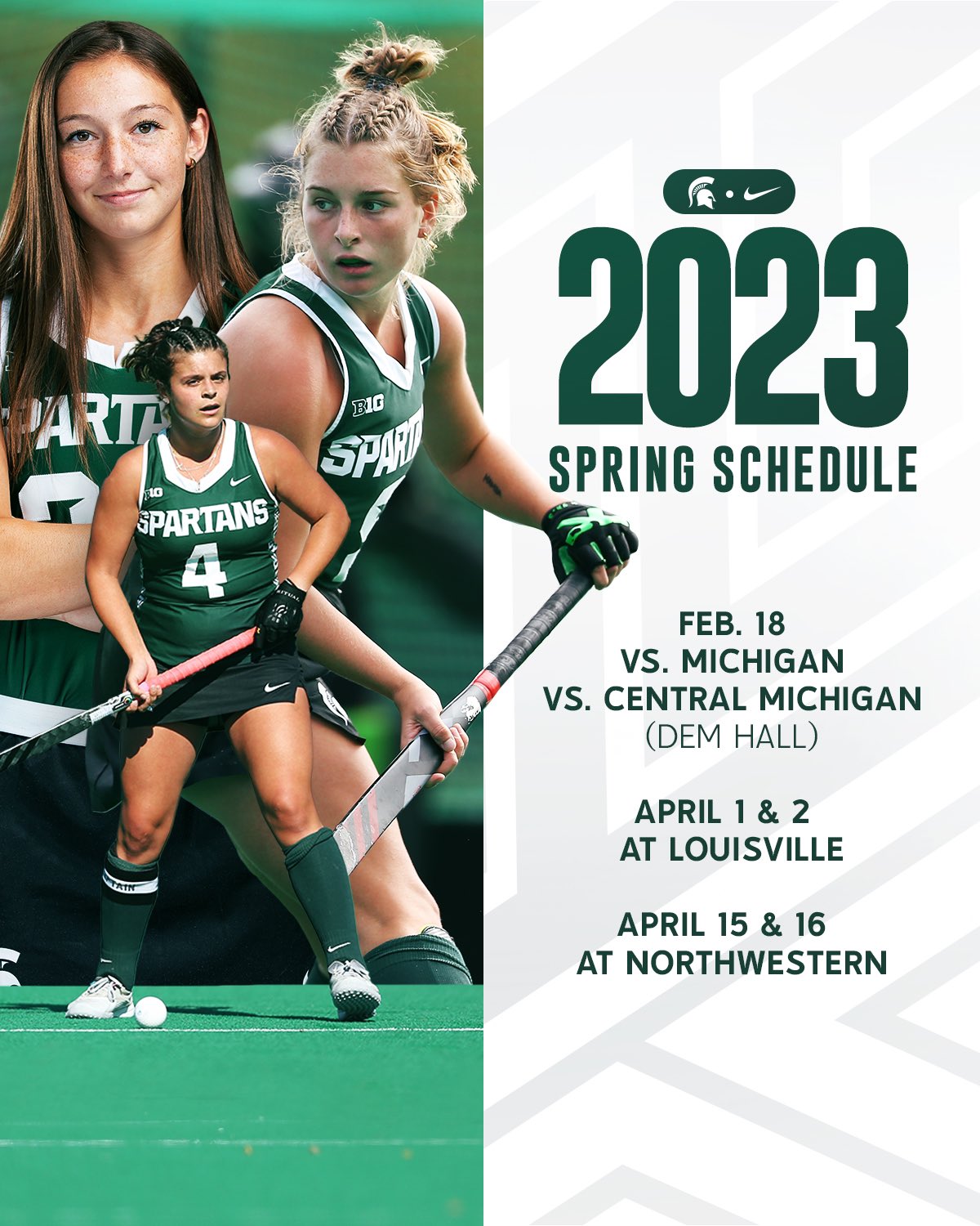 Michigan State Hockey's 20222023 schedule released The Only Colors