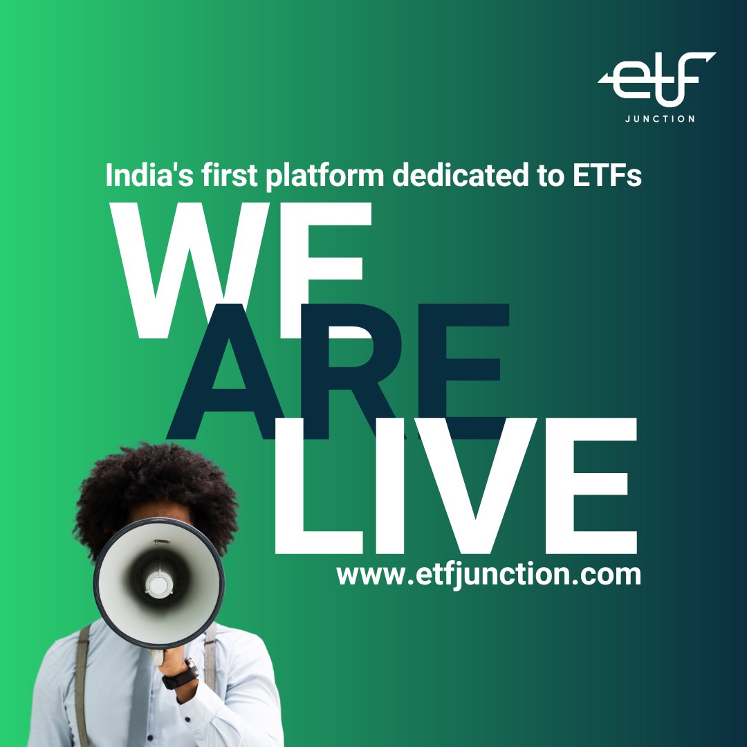 etf_junction's tweet photo. The wait is over!
#ETFjunction is now live 💡

India's first platform dedicated to ETFs where you can learn, discuss, explore and trade ETFs 🫰🏻

Visit our site now - https://t.co/zngqGanYQl

#etfjunctionislive #wearelive #etfworld #etfsinindia https://t.co/SCH3VmnPgA
