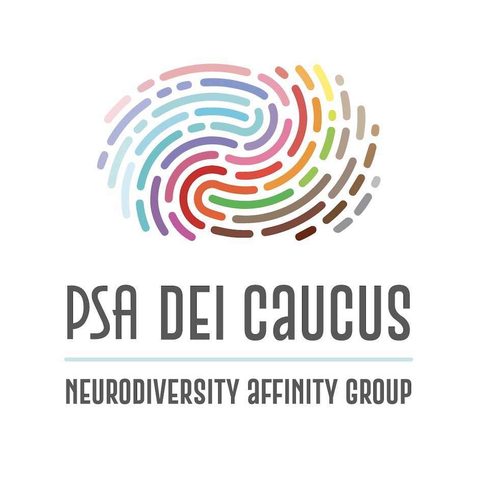 PSAneurodiverse's tweet image. Neurodiversity Affinity Group is a part of the @psa_DEIcaucus. We aim to offer an opportunity to celebrate neurodiversity in our community and develop some propositions for making scientific events, platforms, and workplaces to be more inclusive and recognize this diversity🌈 1/3