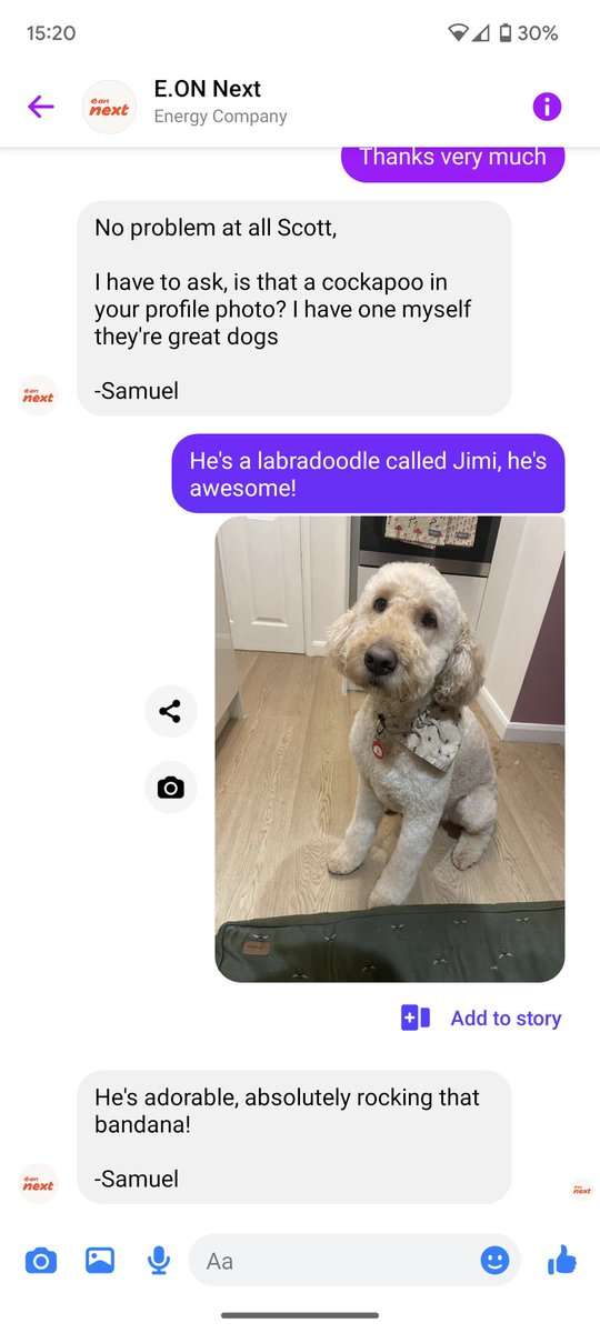 scott45yth's tweet image. Thanks @eon_next for the personal touch customer service - I passed on the compliments to Jimi.