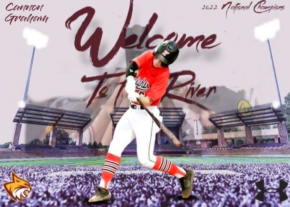 CannonGraham7's tweet photo. Committed! The glory goes to God! Thankful for my family, coaches, and everyone else that has helped this little kids dream come true! @PRCC_Baseball @PRCCAthletics @WLBaseball50 @PBR_Mississippi @dbgraphix_ @slater_12 @coachavie https://t.co/I1KojMUD7N