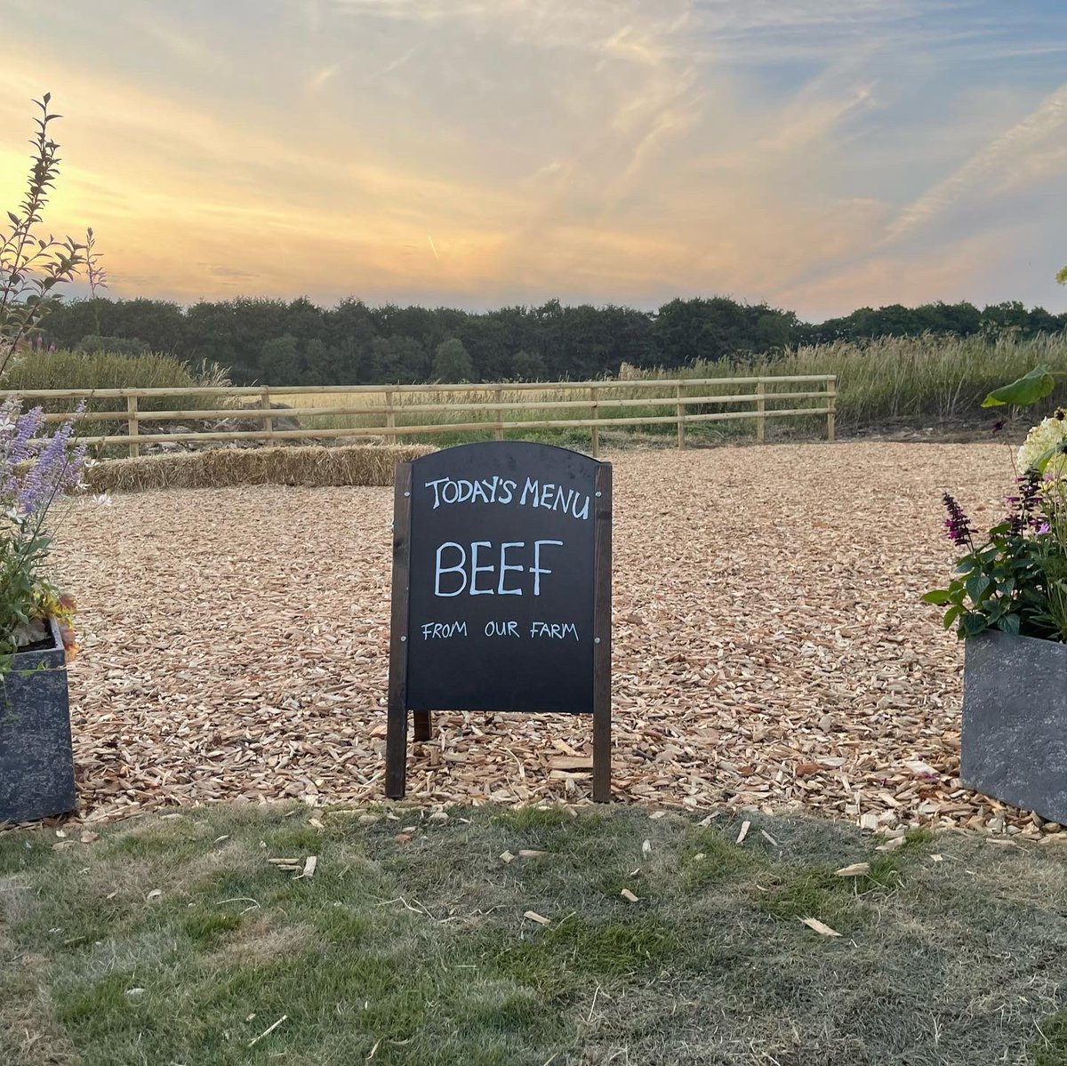 _LiamWalker_'s tweet photo. 🚜🐮 Please do watch the next series of #ClarksonsFarm where you get to see the local anti- @JeremyClarkson councils in action. My view: it’s all very personal. A missed opportunity for #WestOxfordshire and local farming. FYI the temporary restaurant was great! #SupportOurFarmers https://t.co/DD0i3za9kj