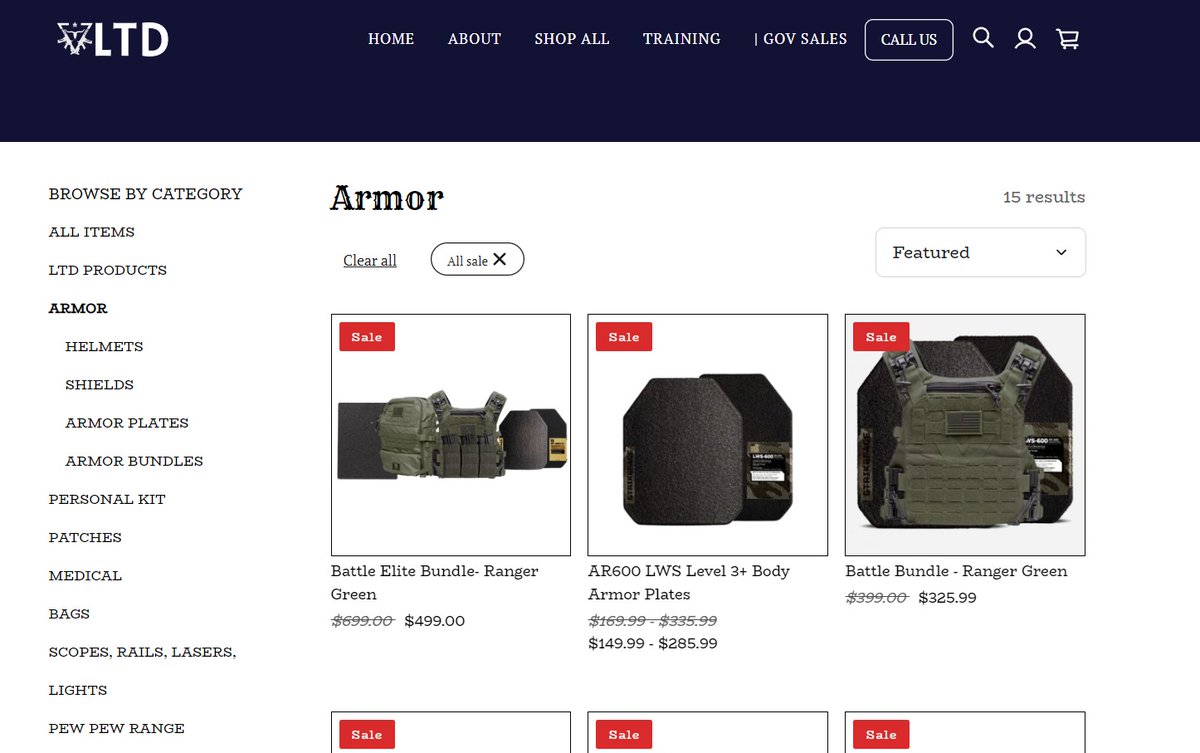 LT_Defense's tweet image. Mega Sale till February 15th.
ltdefense.shop/shop/armor/2?p…
#armor 
#Tactial 
#2A 
#CivilWar