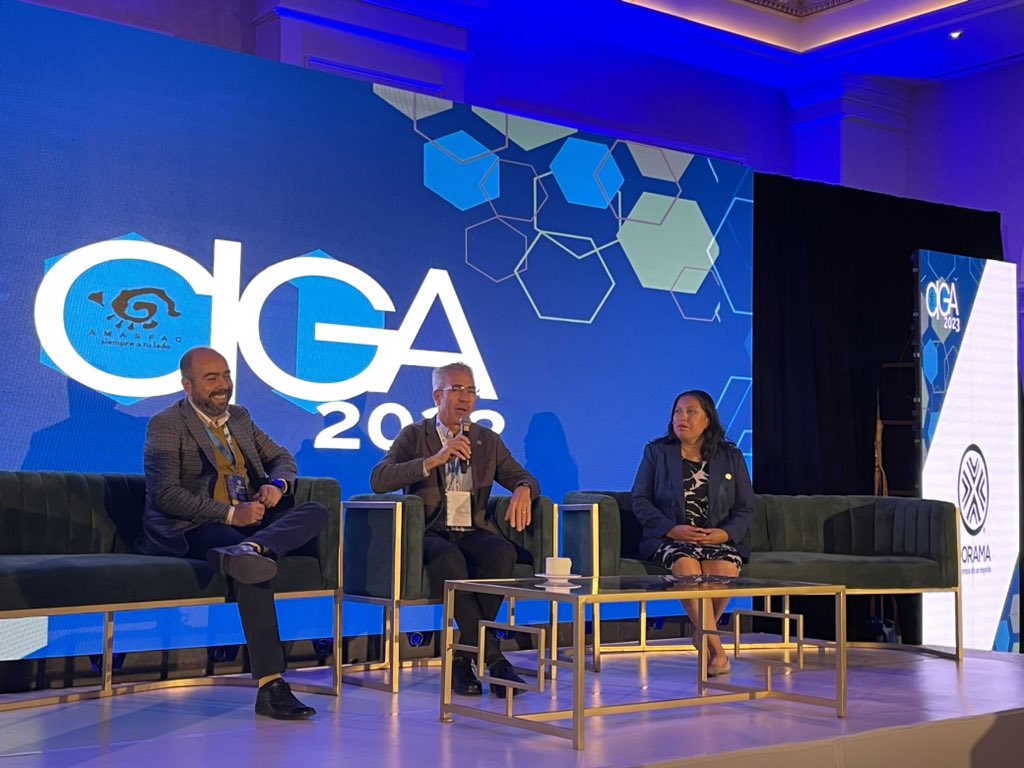 Inicia segundo día de trabajos en la #CIGA <a href="/AMASFAC_CDN/">AMASFAC</a> <a href="/AmasfacFianzas/">Amasfac Fianzas</a> aquí panel para resolver dudas sobre trámites ante la CNSF, participa <a href="/mgarredofc/">Mauricio Arredondo</a> DG del <a href="/ExamenCEI/">Centro de Evaluación para Intermediarios</a> Gerardo de la Garza y Rocío Romero. Extraordinaria Participación, felicidades a los panelistas.