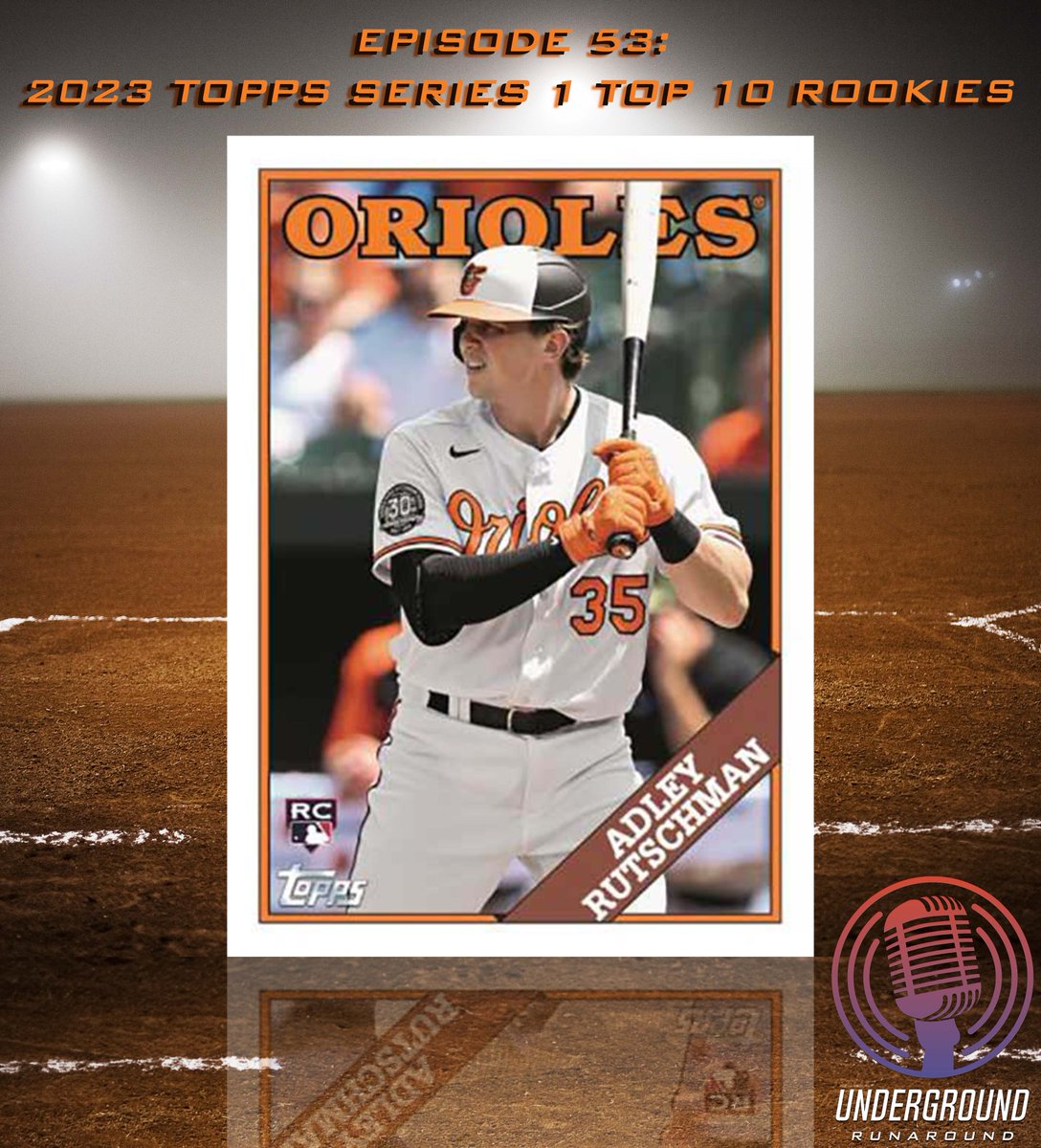 UGRunaroundPod's tweet image. If you missed our show last night on @Topps Series 1 - undergroundrunaround.buzzsprout.com

Or if you'd like to rewatch it - youtube.com/live/AEiBkkbb9…

#Topps #Series1 #Top10 #RookieCards #Rookies #RC #Podcast #Youtube #spotify #apple #TheHobby #Baseball #SportsCards #UndergroundRunaround