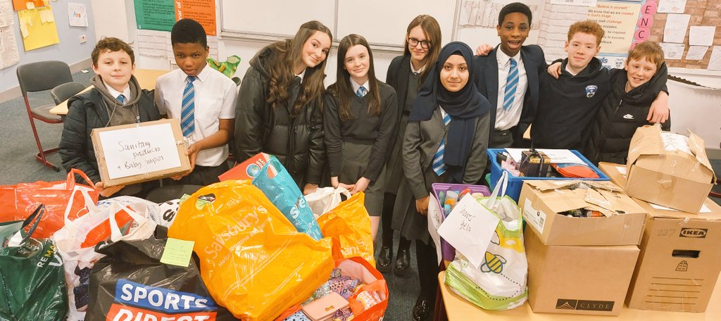mariannemccoy10's tweet photo. Many thanks to all @HolyroodSec who contributed towards ours Kindness appeal. A full car load of toiletries, toys &amp; clothes away today. https://t.co/LRXWwGfCq0