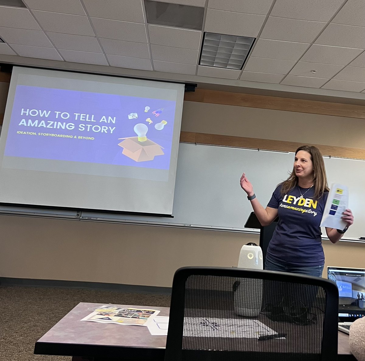 Excited to learn from the one and only <a href="/KarenGeddeis/">Karen Geddeis</a> and her team at this morning’s <a href="/INSPRABoard/">INSPRA</a> Tips and Tactics mtg.