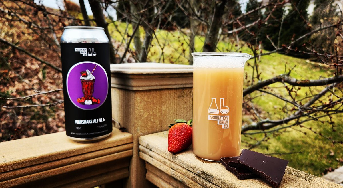 🍓 🍫 CAN RELEASE 🍫 🍓

Cans and draft available starting Saturday for our Come Share the Love event with <a href="/NickMonsegur/">Nicholas</a> and #unclesleepypgh.
. . . . .
Milkshake Ale (MILK v1.6) - 5.0%