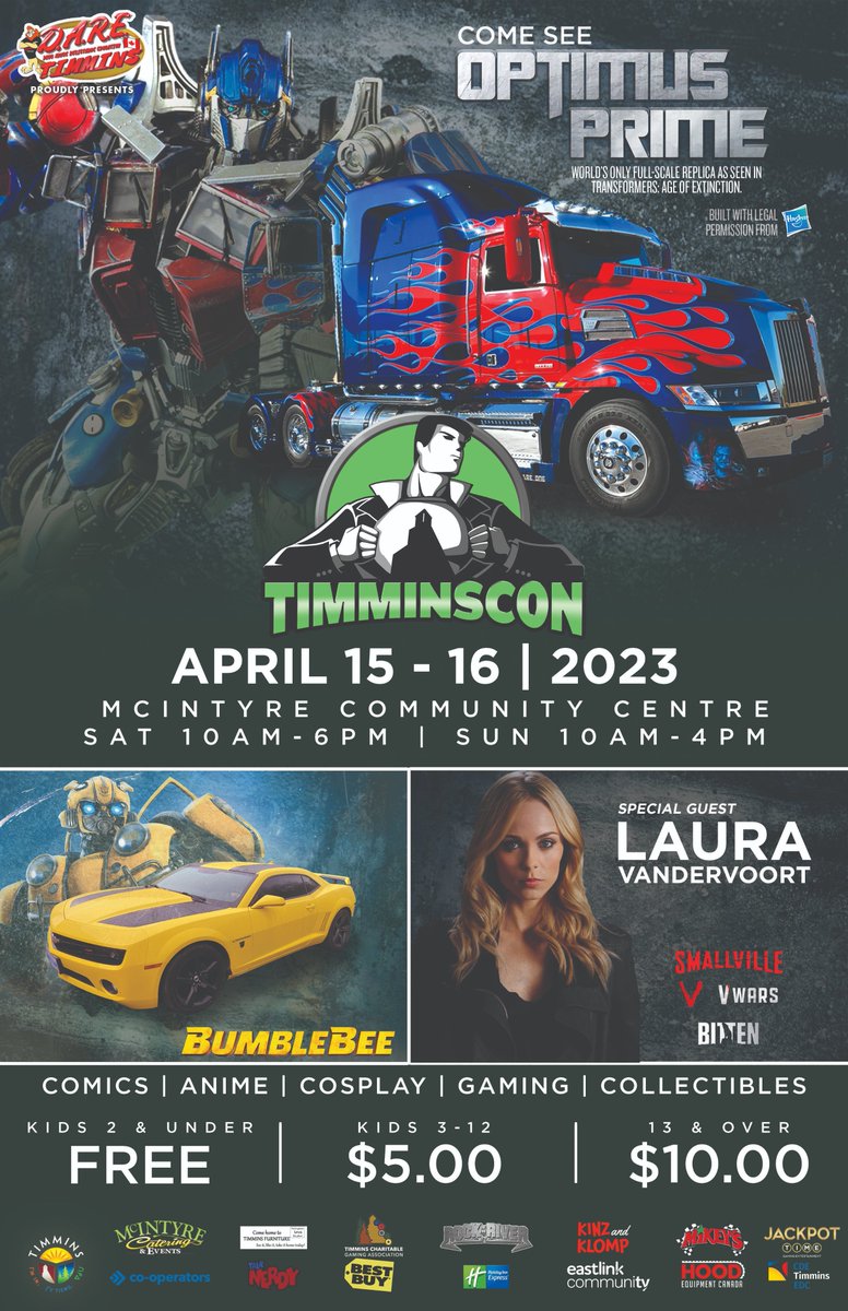 TimminsCon 2023 shaping up to be our biggest event ever.  So so proud or our team.