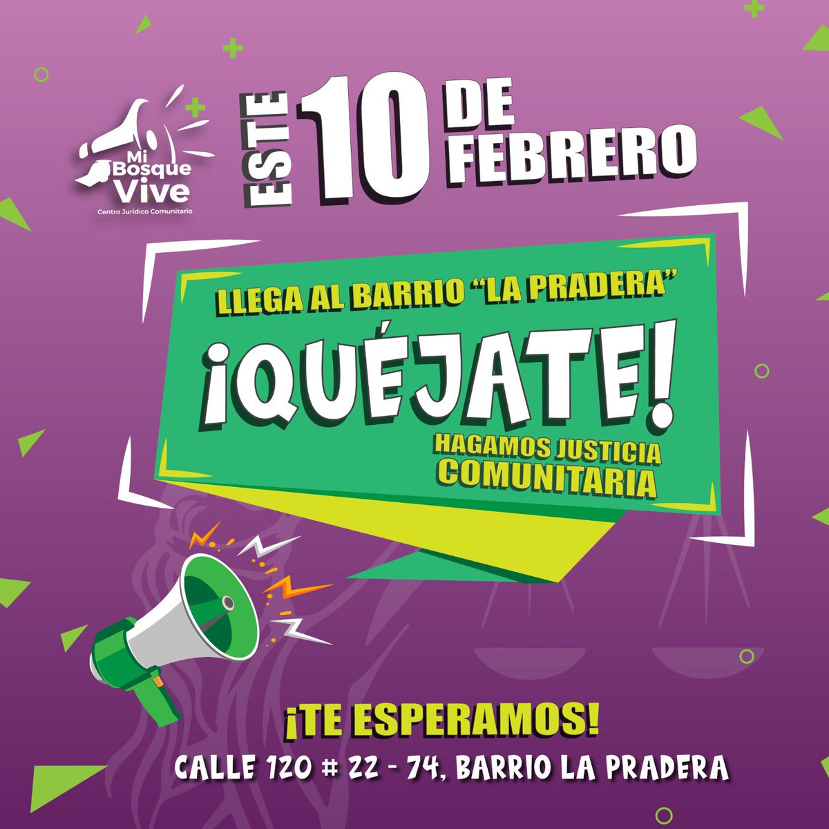 Alexi2Castillo's tweet photo. Llegando al barrio LA PRADERA con nuestra Feria de Servicios sociales #QUEJATE📣💜💚🙌🏻🔥 https://t.co/elBrT7quiF