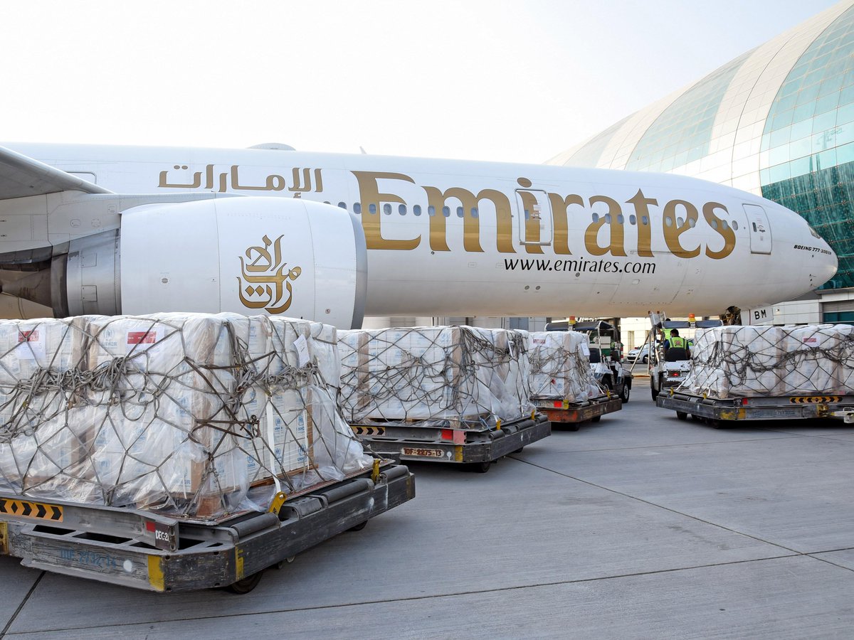 In the wake of the devastating earthquakes in Turkey and Syria, we have set up a humanitarian airbridge with @IHC_UAE  to transport urgent relief and medical supplies to support aid efforts in both countries. emirat.es/wfsapc