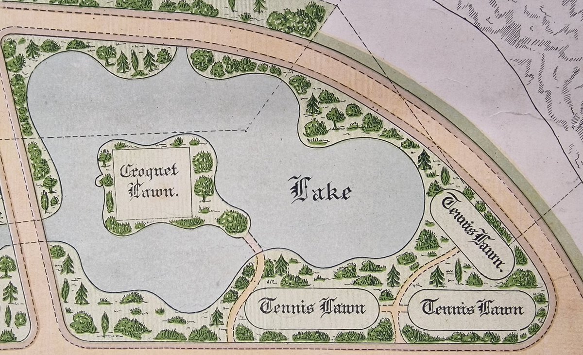 IsleOfManPRO's tweet photo. A trip to Mooragh Park might not be everyone's idea of romance, but once upon a time, the sheer number of tennis courts proposed for the park in 1887 could have created plentiful opportunities for love ❤️ #IsleOfMan #Rhumsaa #ExploreYourArchive #EYALove https://t.co/DAAAeddHPx