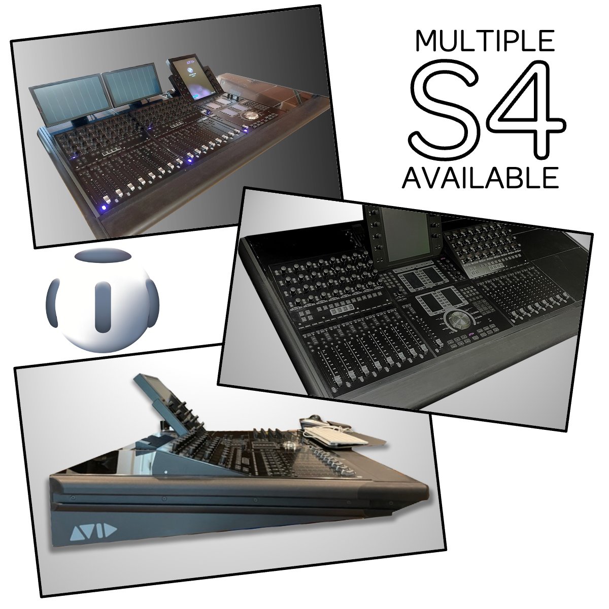 We have three barely used Avid S4 consoles listed on Resurface - all different specs, from Europe and North America - available now! Visit our website to see the details: bit.ly/3YnGorP 

#proaudio #audiomixing #audioengineer