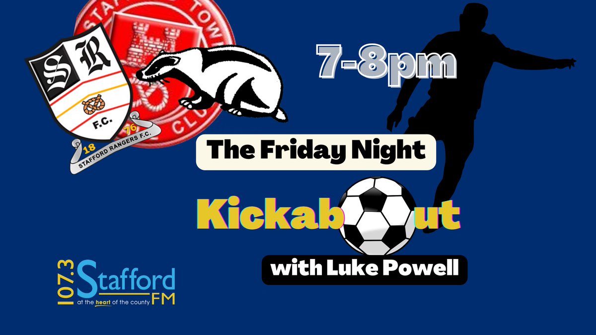 Just one week to go until the launch! Tune in to @weareSFM from 7pm a week today 🎙️⚽️
