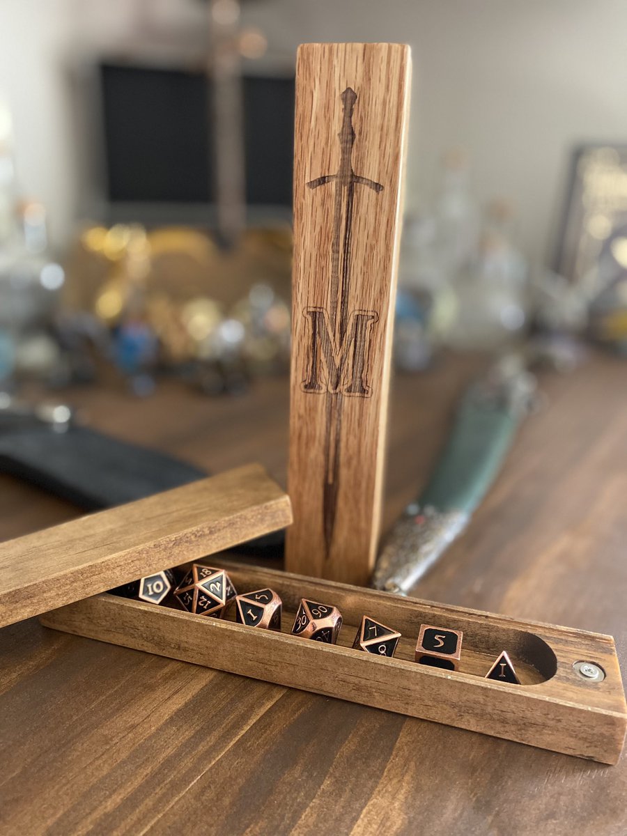 Mod_Myth's tweet image. LAST CALL! DRAWING TOMORROW!

500 Sub giveaway on YouTube!

Custom engraved dice vaults! We’ll reach out to the winner and work with you directly to design your custom engraving.

Subscribe and comment on any vid to enter.

youtube.com/@ModernMyth