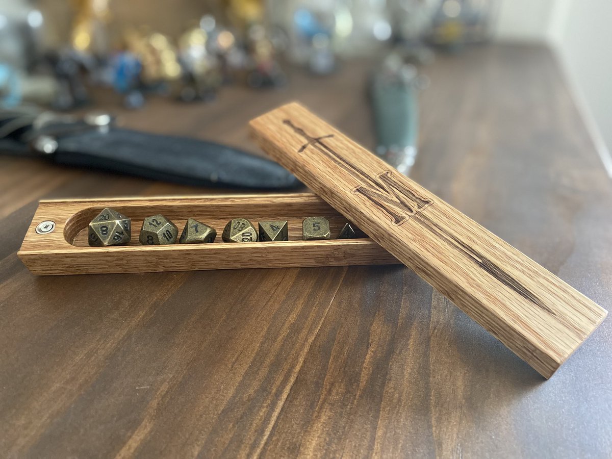 Mod_Myth's tweet image. LAST CALL! DRAWING TOMORROW!

500 Sub giveaway on YouTube!

Custom engraved dice vaults! We’ll reach out to the winner and work with you directly to design your custom engraving.

Subscribe and comment on any vid to enter.

youtube.com/@ModernMyth