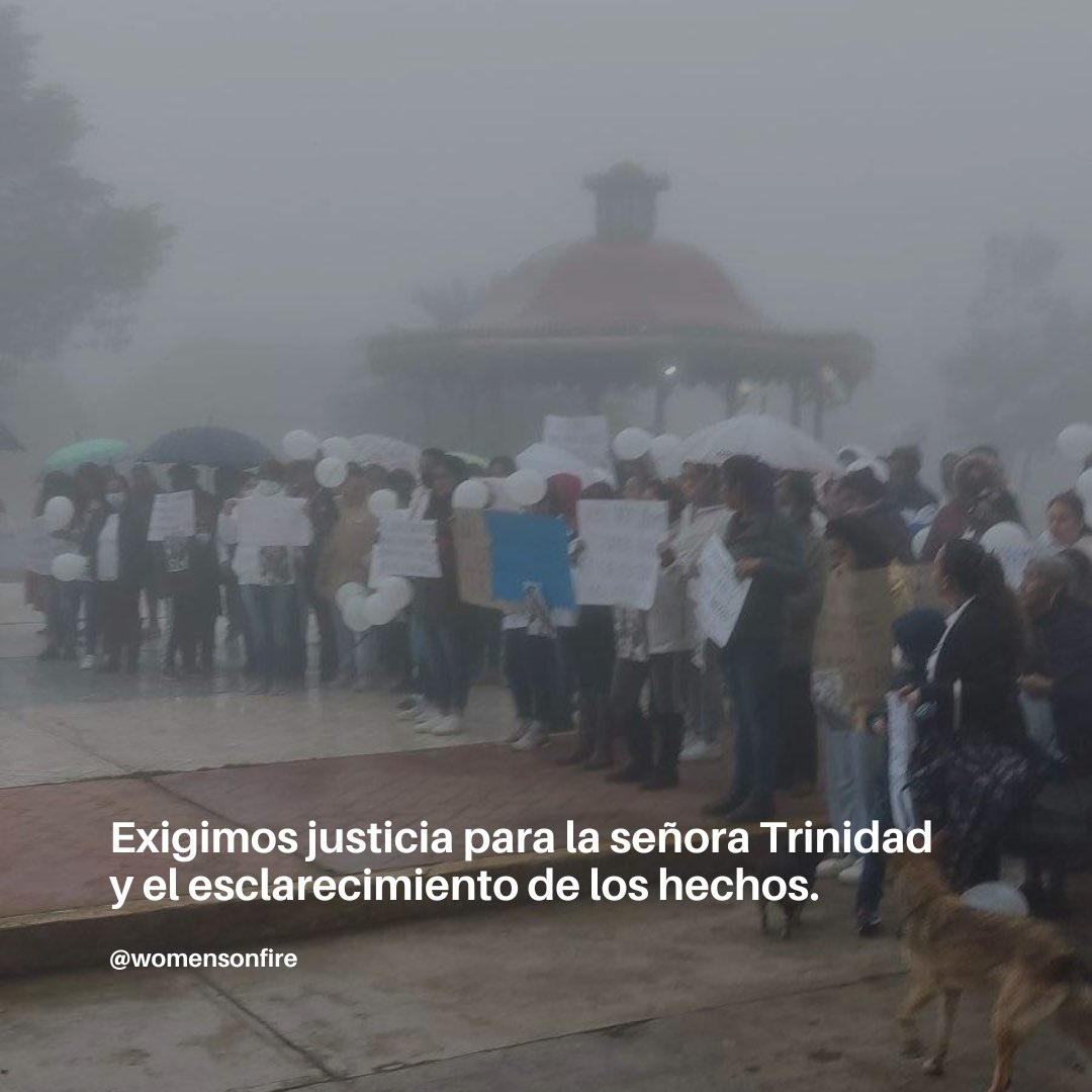 werwomenonfire's tweet photo. #JusticiaParaTrinidad 

Ninguna mujer está a salvo.💔

@juliomenchaca_ 
@sergiobanosr 
@gobiernohidalgo https://t.co/V21WTECapx