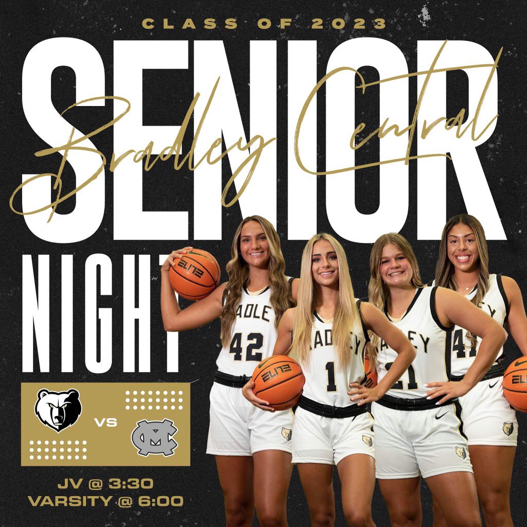 BC_Bearettes's tweet photo. It’s Game Day!  Come out tonight as we honor our four special seniors.  @_joneshannah13, @sloan_carpenter,  @Erika__swick, and @francis_shamiya, thank you for giving your all for Bearette Basketball!  We look forward to celebrating you tonight! #BuiltDifferent #DefendTheJim https://t.co/B7Zh3AYWLM