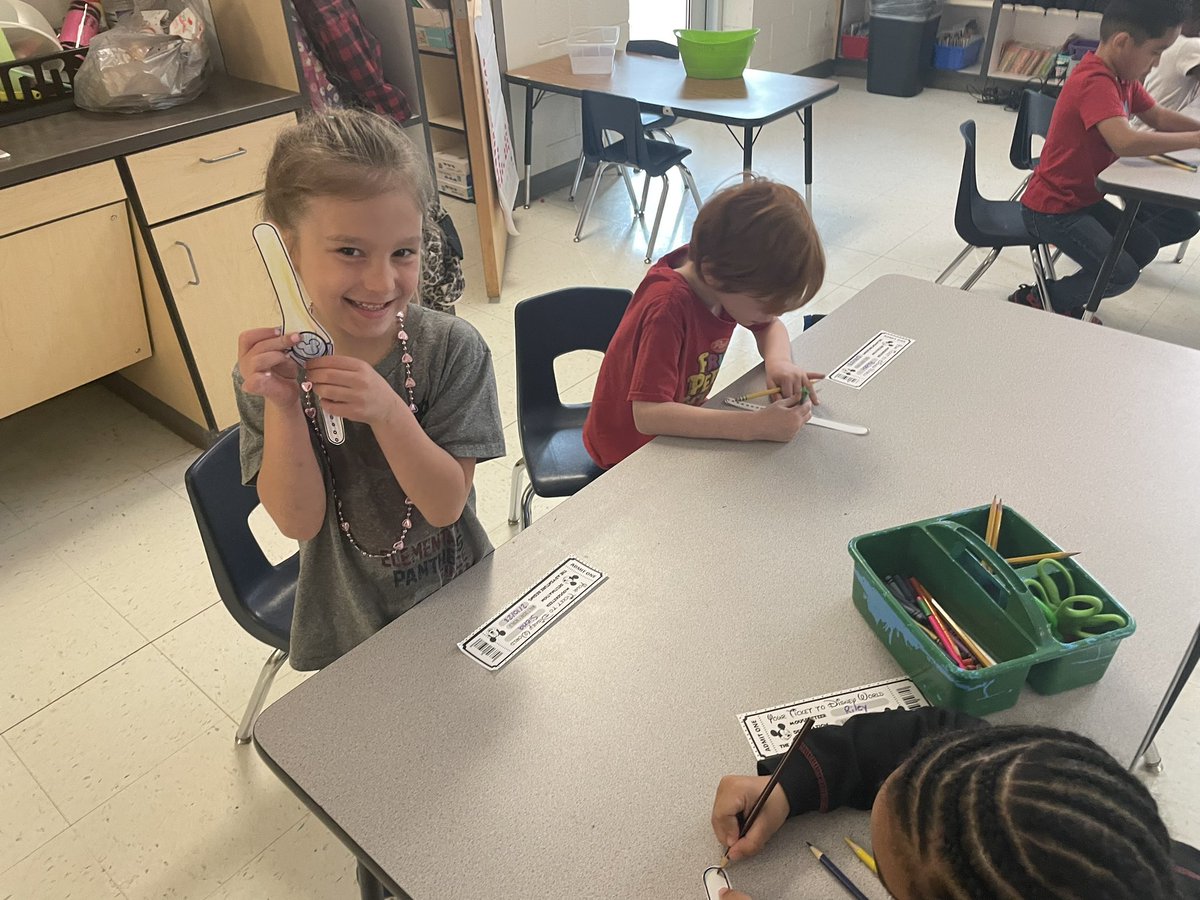 We had so much fun enjoying our virtual trip to Disney World! I’m so proud of my class for earning this reward by being great listeners! <a href="/OldPointeElem/">Old Pointe Elem</a> <a href="/RockHillSchools/">Rock Hill Schools</a>