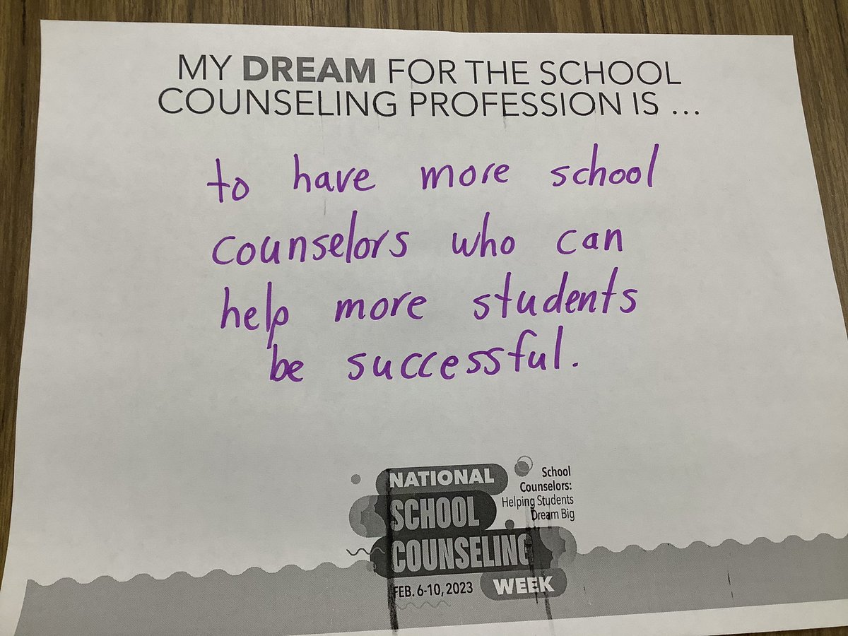 Every day school counselors make a difference for students. Learn more at schoolcounselor.org/role. #NSCW23 <a href="/ISCA_IN/">ISCA-IN</a>