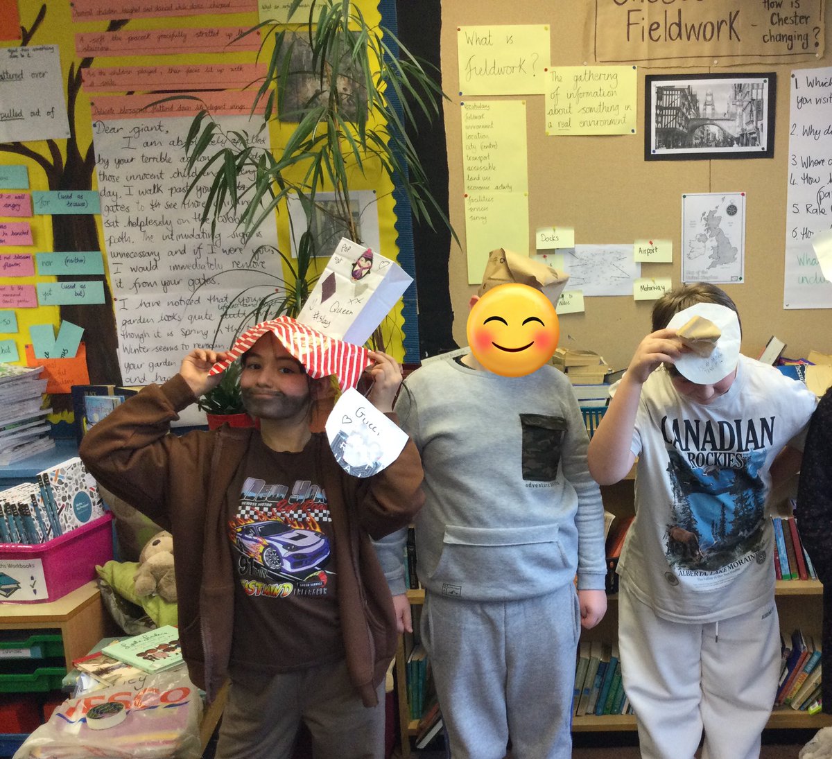 UptonWestleasch's tweet image. Just finished tidying my classroom after #WestleaOakY6 made some very creative hats as part of @TaskmasterEdu #CMHWTasking We have really enjoyed all the tasks as part of #childrensmentalhealthweek2023 @Place2Be