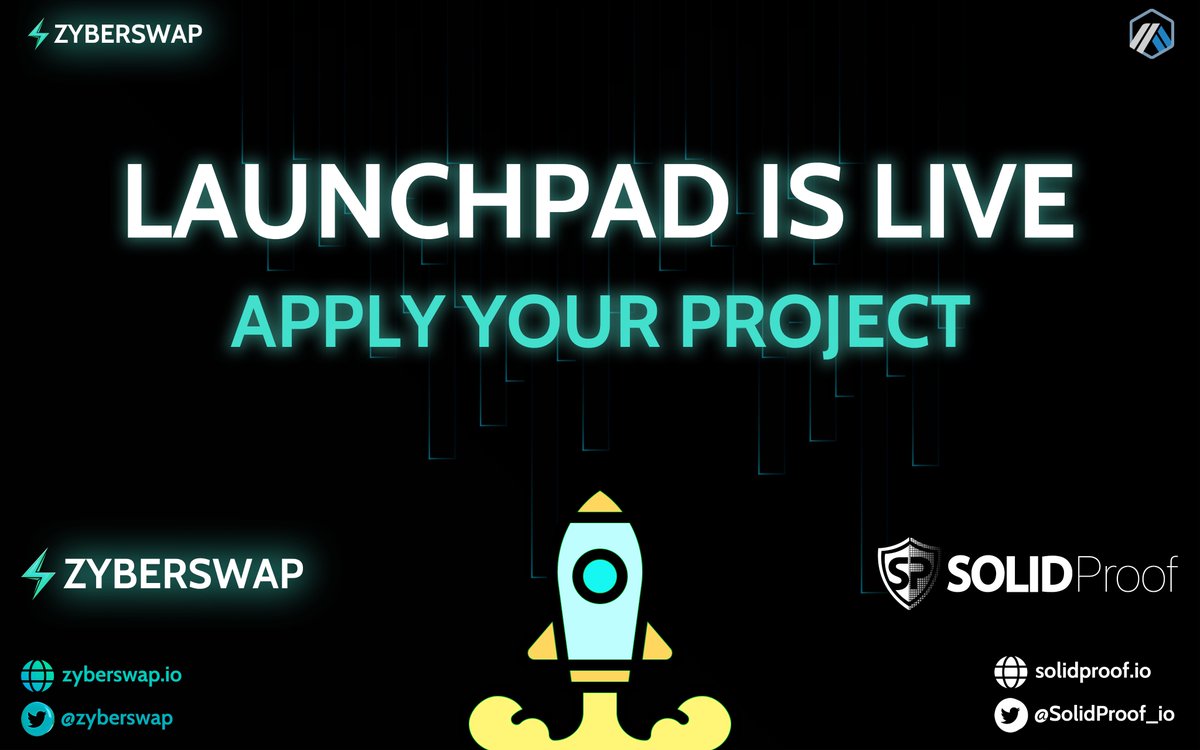 solidproof_news's tweet photo. We agreed and started working together🥇

📢Proud to announce that we are whitelisted as 
the stand-alone solution on the @zyberswap launchpad, that we are developing together📢 

🛡️Maximum security - Maximum quality🛡️

Check
https://t.co/5OwE592jLu

@SolidProof_io @arbitrum https://t.co/CyCdZRB5Wm