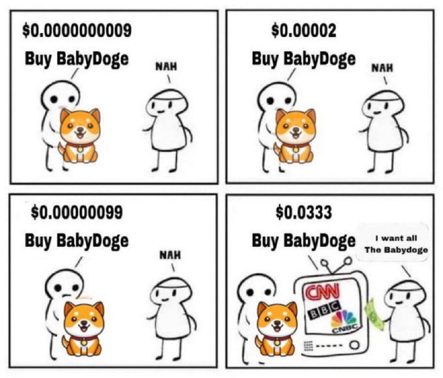 CR_Reporter's tweet photo. BabyDoge Holder are ❤🔝
#BABYDOGE #BabyDogeArmy https://t.co/vZ8eLqoFCK
