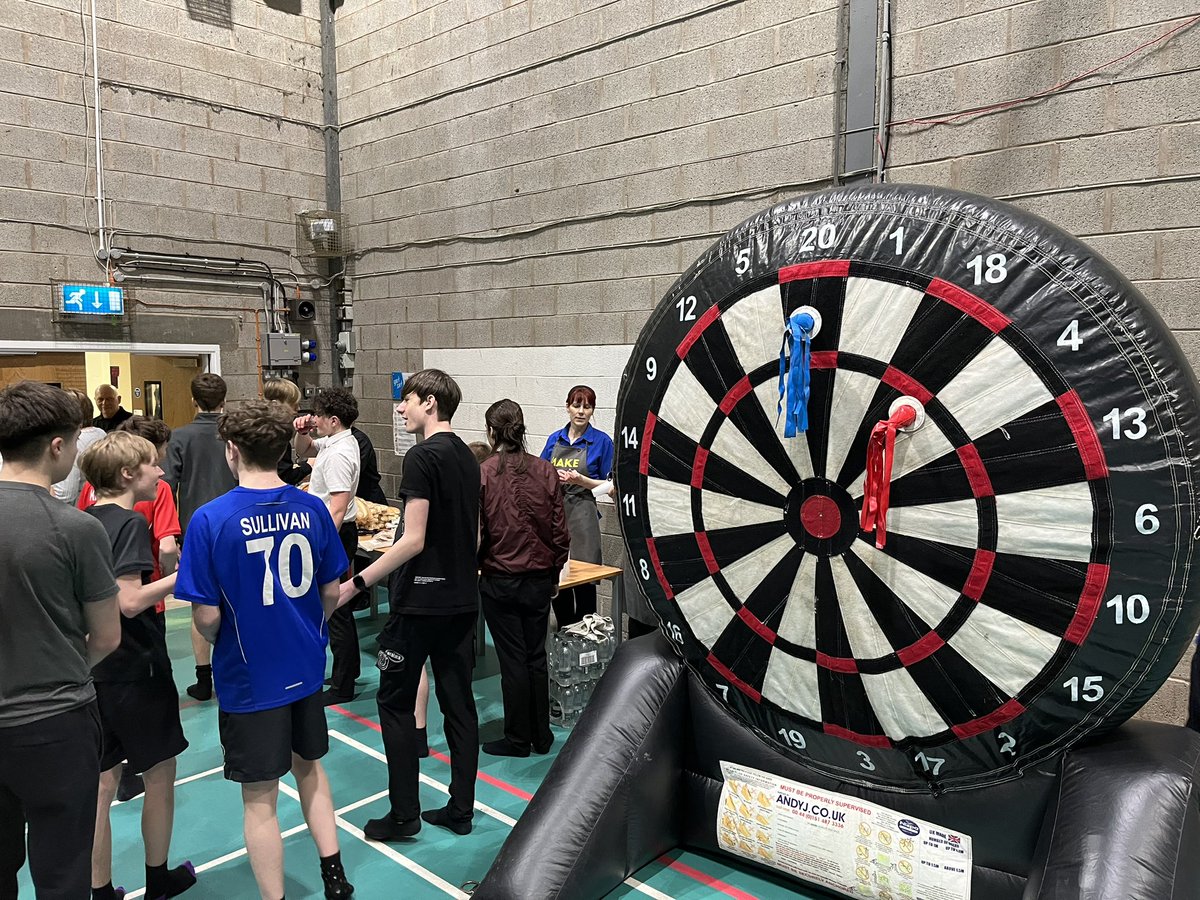FredLongworth's tweet photo. It’s a great atmosphere at the Year 11 downtime event this afternoon. Some well deserved fun! https://t.co/2QKn5xcXBd