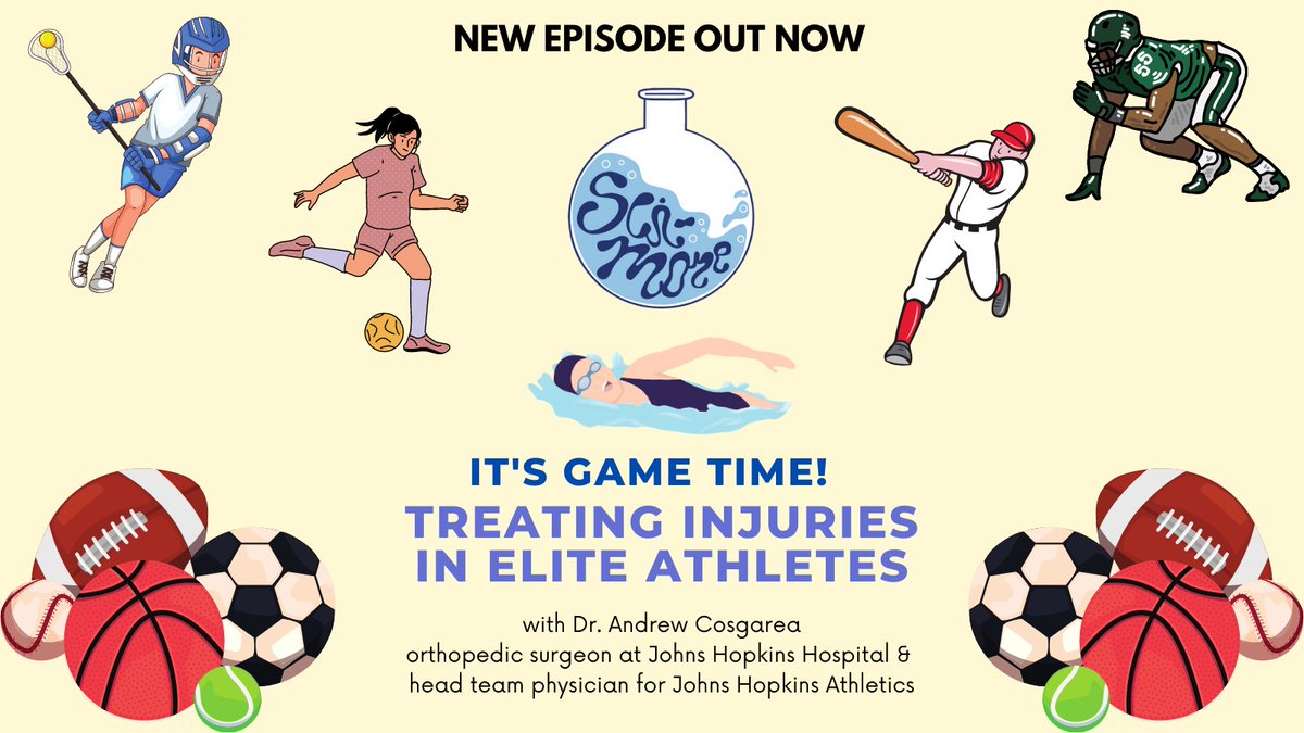 “It’s game time! Treating injuries in elite athletes” is out now. Ahead of #SuperBowlLVII , we spoke to experienced <a href="/HopkinsOrtho/">Johns Hopkins Orthopaedics</a> orthopedic surgeon and <a href="/HopkinsSports/">HOPKINS ATHLETICS</a> head team physician Dr. Andrew Cosgarea on treating sports injuries in star athletes. anchor.fm/scimore