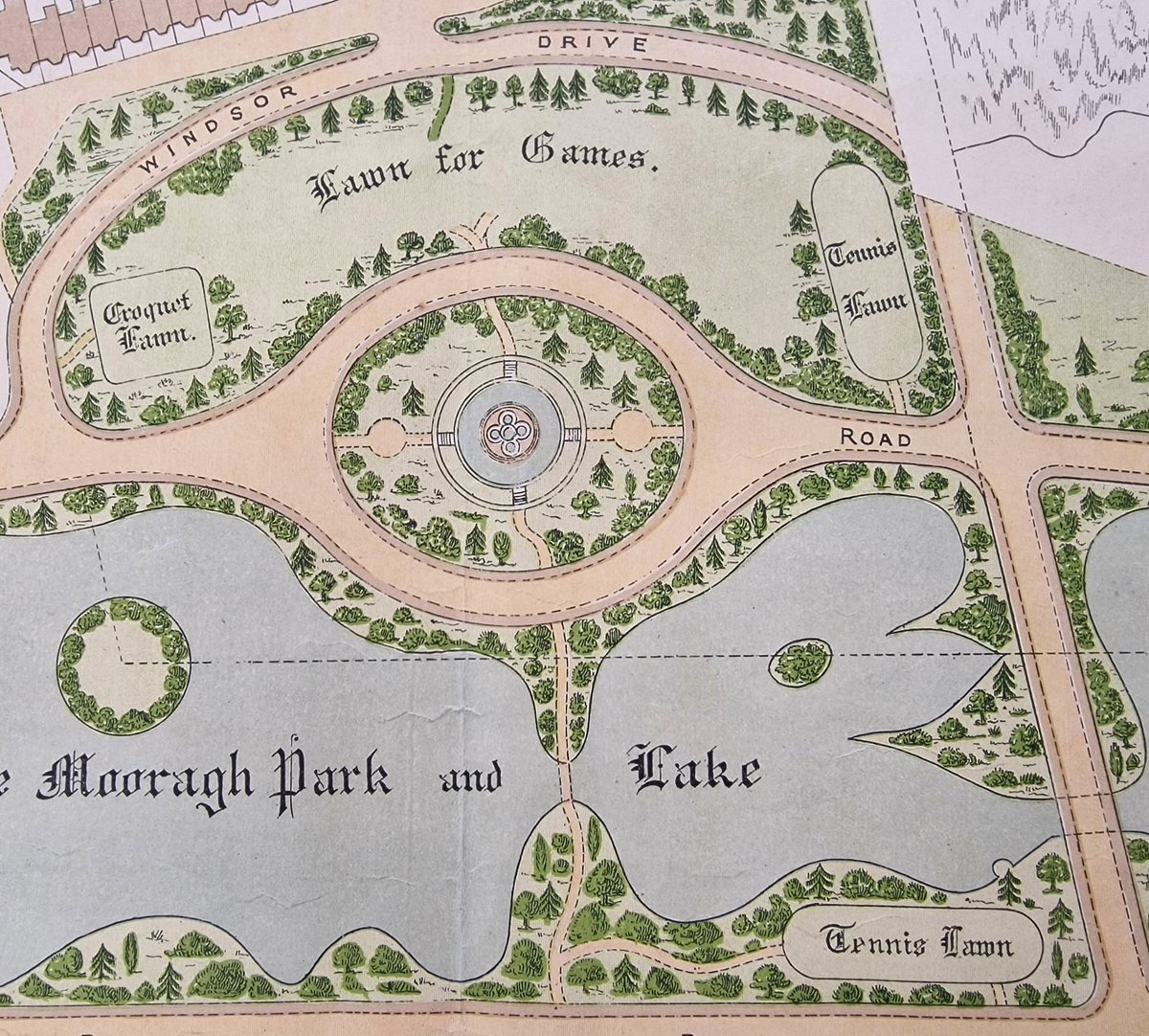 IsleOfManPRO's tweet photo. A trip to Mooragh Park might not be everyone's idea of romance, but once upon a time, the sheer number of tennis courts proposed for the park in 1887 could have created plentiful opportunities for love ❤️ #IsleOfMan #Rhumsaa #ExploreYourArchive #EYALove https://t.co/DAAAeddHPx