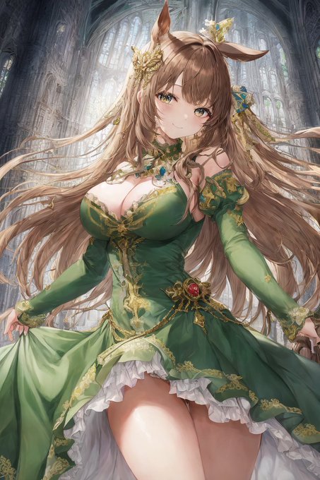 #ウマ娘 
#サトノダイヤモンド 
AI 