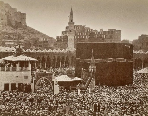 QuranAndHadithh's tweet photo. Makkah 1880 https://t.co/54DAUuIgv5