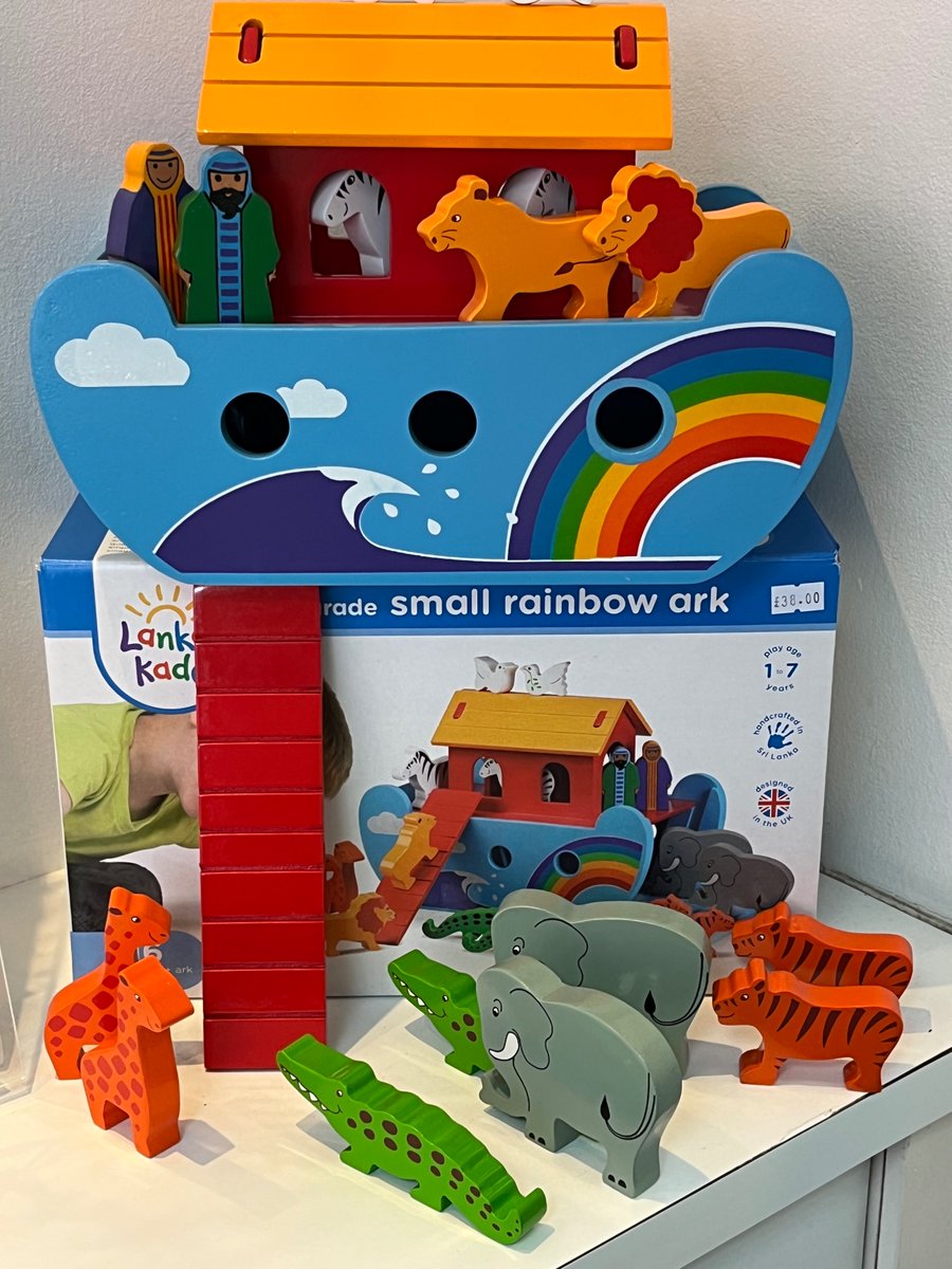 FTSIpswich's tweet photo. Aspiring David Attenborough's step this way!  We've got all creatures great and small within our range of chunky wooden toys by the fair trade producer Lanka Kade.  Your kids will love playing with these!

#choosefairtrade https://t.co/9pgMnXs4YS