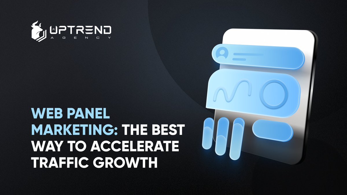 UptrendAgency's tweet image. Web Panel Marketing: The Best Way To Accelerate Traffic Growth

Attract 10,000,000 impressions across leading social media networks organically in just one week

Looking to drive business growth through implementation of industry-leading practices?

➡️ uptrend.agency