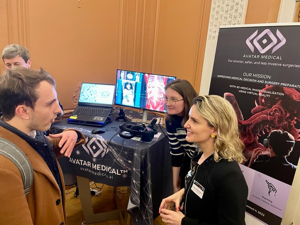 AVATAR_MEDICAL's tweet photo. Thank you to everyone who stopped by our booth at "Technologies for a better medicine" event organised by TECHNION FRANCE.
Find out how we transform medical images into interactive patient avatars at https://t.co/RyLRSVSVlF
#VRforHealthcare #medicalimaging #medicaldevices https://t.co/RuwoYO2DO9