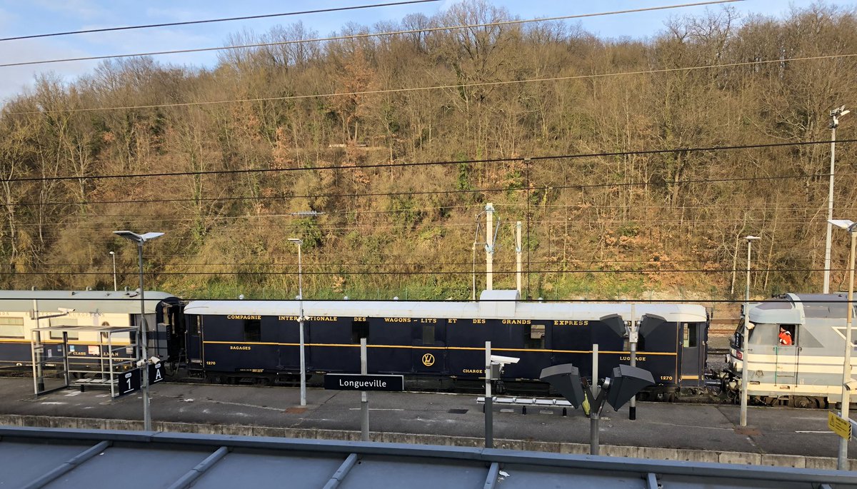 SmileyTrains's tweet image. Tiens !, du matériel historique qui revient de promenade chez @ajecta_asso ! 
#Pullmann #Ajecta