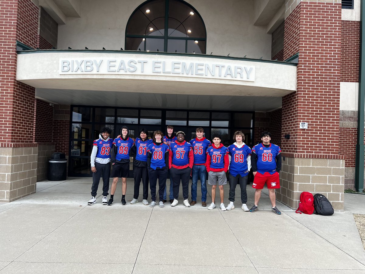 Bixby Spartan Athletics on Twitter "RT BixbySpartanFB Another great High Five Friday at Bixby