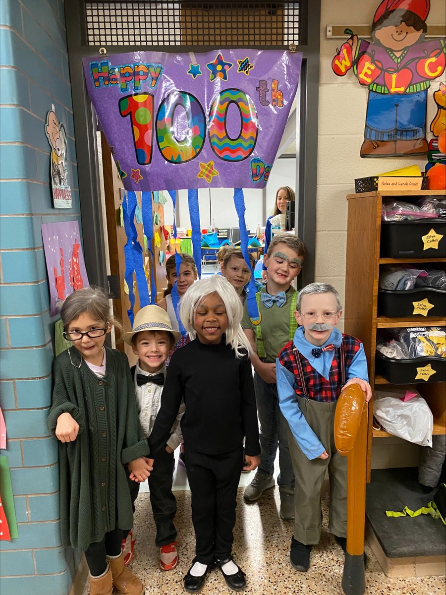BCSDGinther's tweet image. Dress like you are 100 years old for the 100th day of school @BCSDGinther @BCSDGintherAP ! #100thdayofschool #FunInLearning
