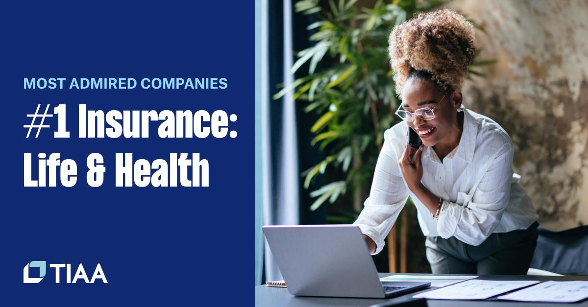 B_Weis's tweet photo. TIAA is honored to be ranked #1 on Fortune Magazine’s 2023 World’s #MostAdmiredCos list in the Insurance: Life and Health industry category. https://t.co/9e8LFL136S https://t.co/ZvZGKnuZao