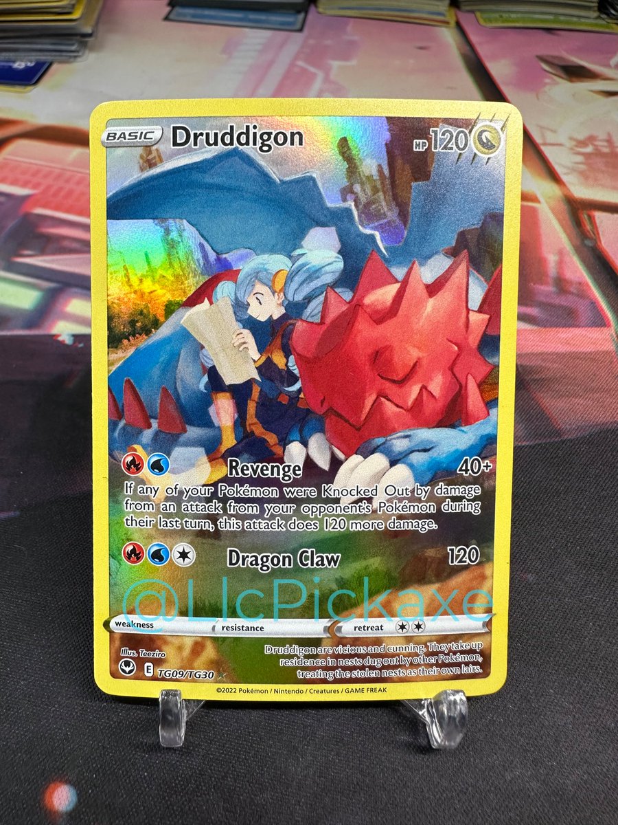 LlcPickaxe's tweet photo. 🚨FREE Pokémon Card🚨just Follow and Retweet. Winner picked 2/17/23 #Giveaway #Giveaways #Pokemon #PokemonTCG https://t.co/XYASshNMjW