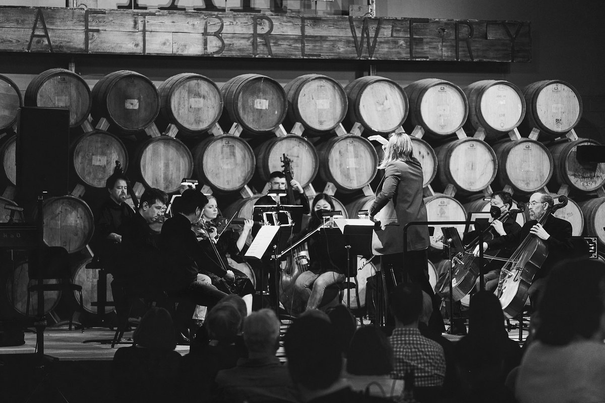 JamesLoving's tweet photo. What’s more #Richmond than photographing the @rvasymphony at @Hardywood? https://t.co/WlpcAYKO27