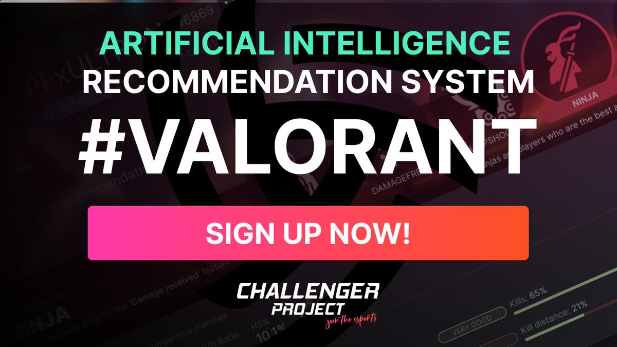 challengerprogg's tweet photo. 🚀 MILESTONE UPDATE @challengerprogg  We just released #AI recommendation system for #VALORANT players. Check it out! 👉 https://t.co/QQANMYfWUA https://t.co/cVcC4JuIHr