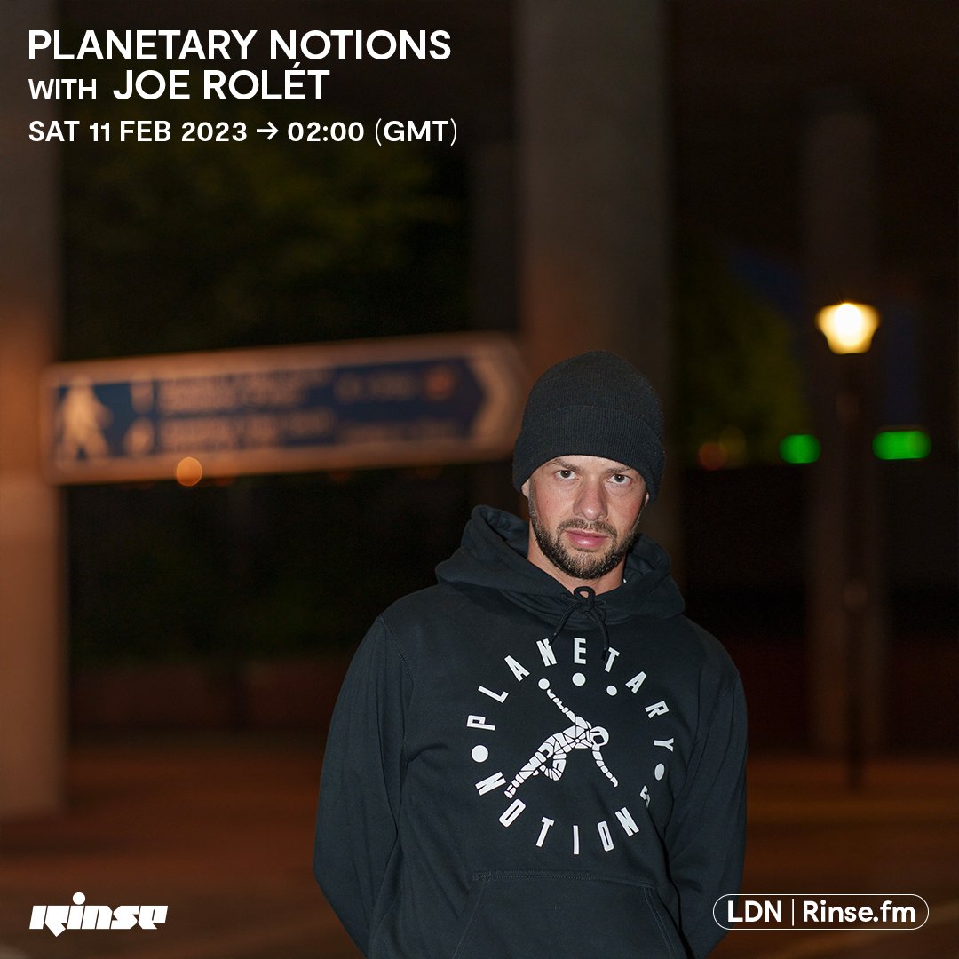 RinseFM's tweet photo. LIVE: it's #PlanetaryNotions with #JoeRolet on https://t.co/6hLtrLYpIS + 106.8FM
#RinseFM https://t.co/zoGD6Cd9re