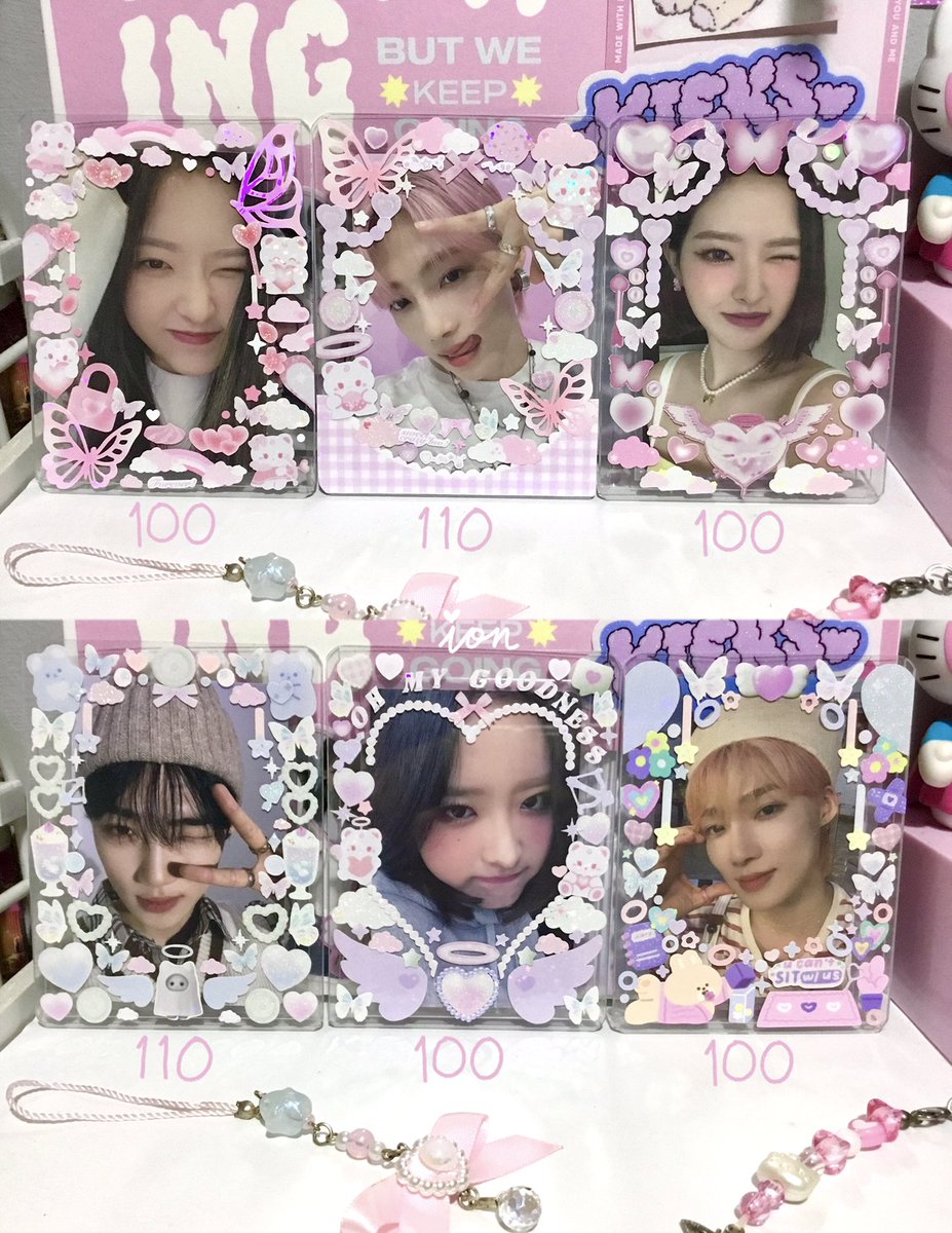 ☁️ deco toploaders ⊹ 𓈒 *

𓂃 inclusive of pf
𓂃 all stickers used r original
𓂃 mop gcash
𓂃 mod sco / ggx  

borrow tags wts lfb loona billlie ive aespa the boyz bts enhypen stayc lesserafim txt seventeen twice blackpink itzy newjeans fromis_9 stray kids deco toploader ph