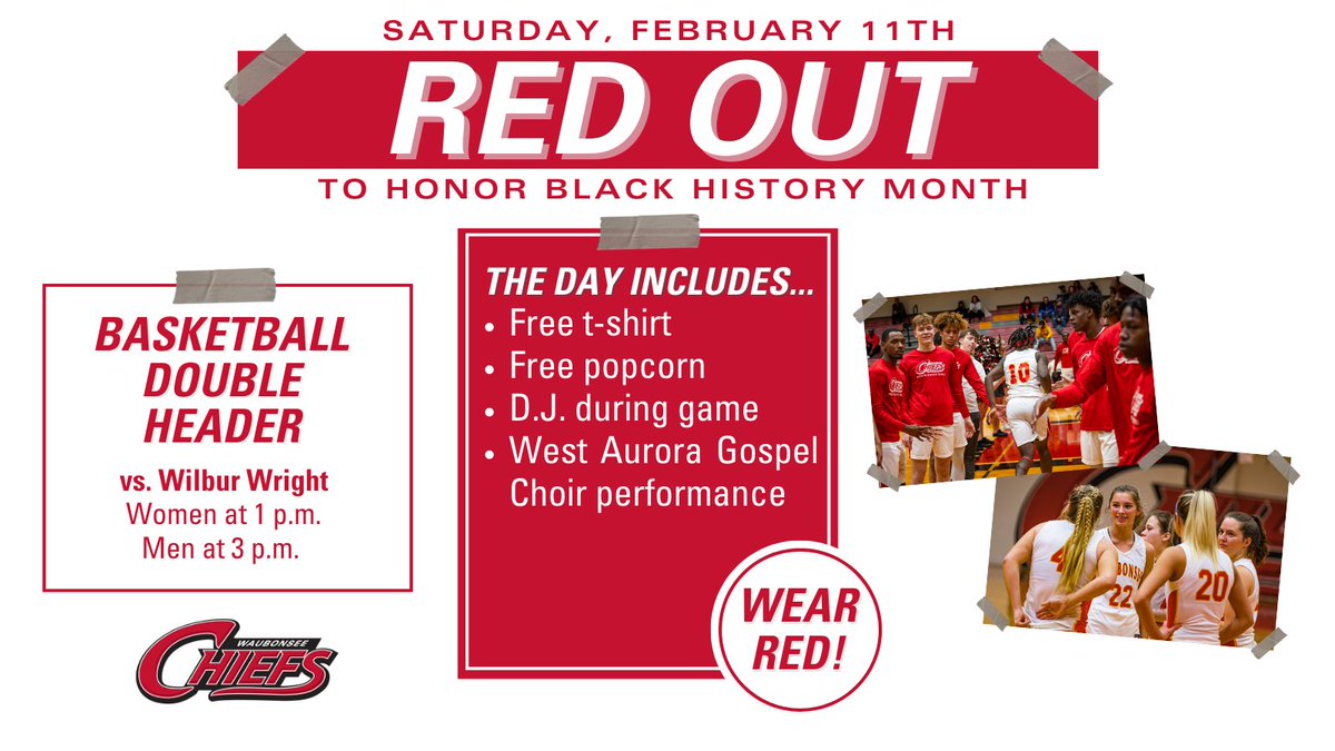 🚨🏀Join us tomorrow in Erickson Hall for a fun-filled day of basketball!! <a href="/wccwbbcoach/">Jim Williams</a> <a href="/WaubonseeHoops/">Waubonsee Chiefs MBB</a> <a href="/waubonsee/">Waubonsee Community College</a> <a href="/WaubonseeLife/">Waubonsee Life</a>