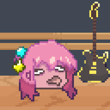 KaedoD's tweet photo. Slime the Rock! This anime is so wonderful

04 Day.

#pixelartist 
#Pixelart https://t.co/hXoCaPpU8U